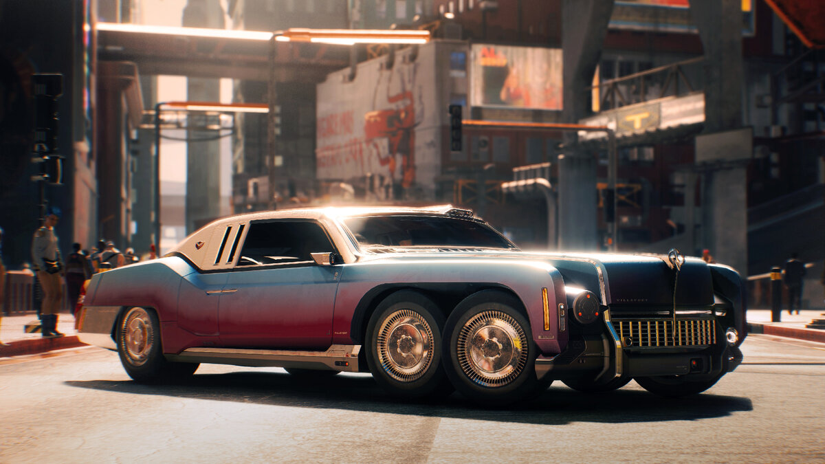 Cyberpunk 2077 cars