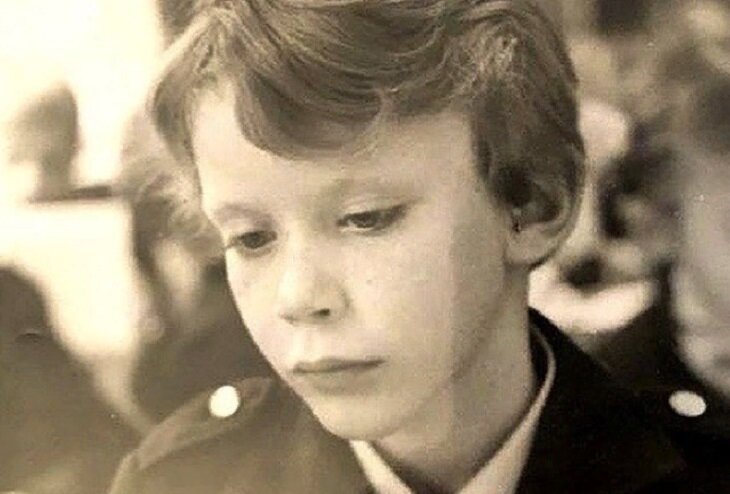 Роман Устюжанин в детстве