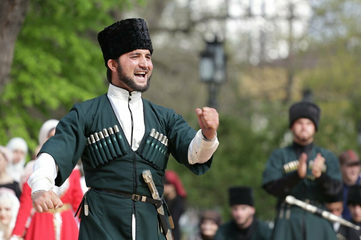 Презентация про лезгинку