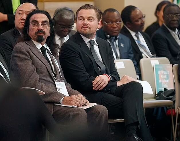 Леонардо Ди Каприо с отцом