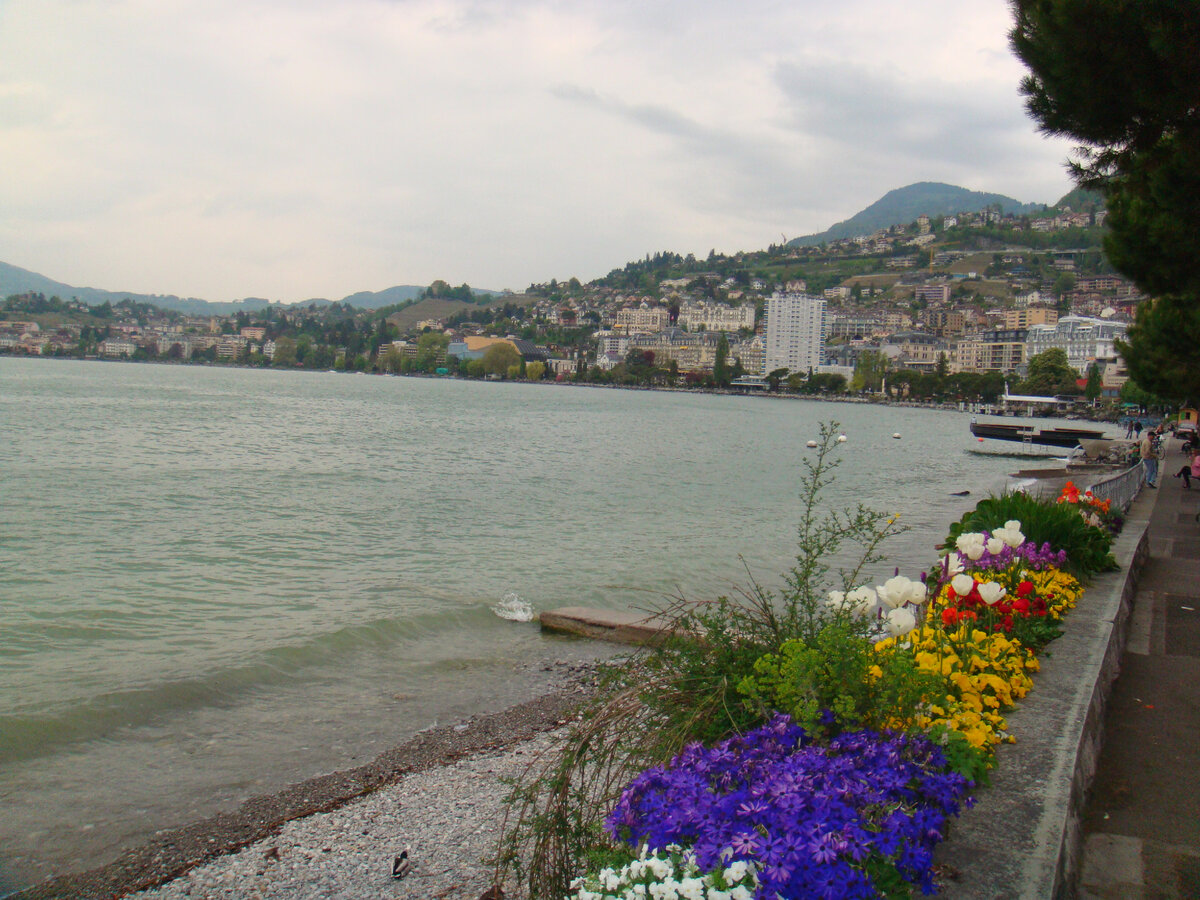  Набережная Женевского озера, Монтрё. Фото из личного архива