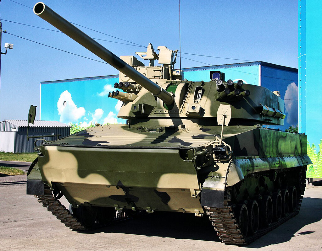 2С31 на заводской площадке. Источник изображения, сайт oruzhie.info