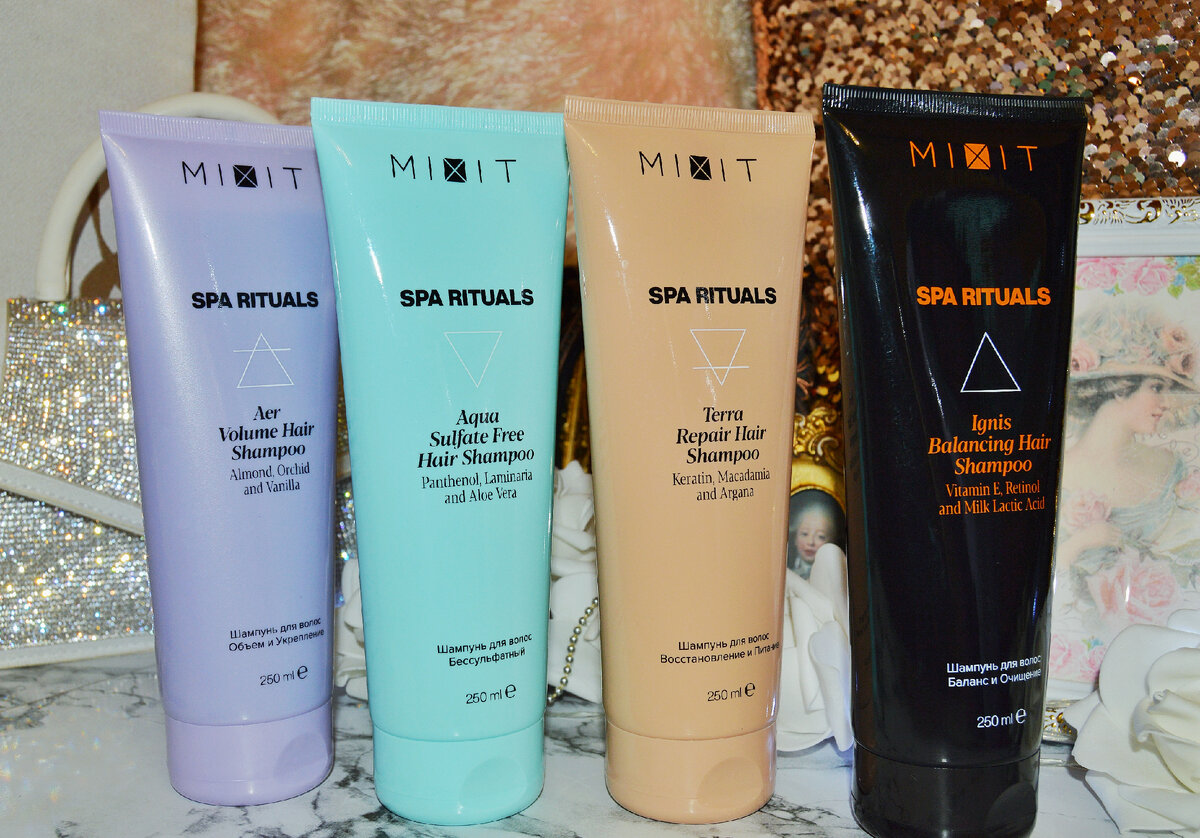 Шампуни Mixit SPA RITUALS