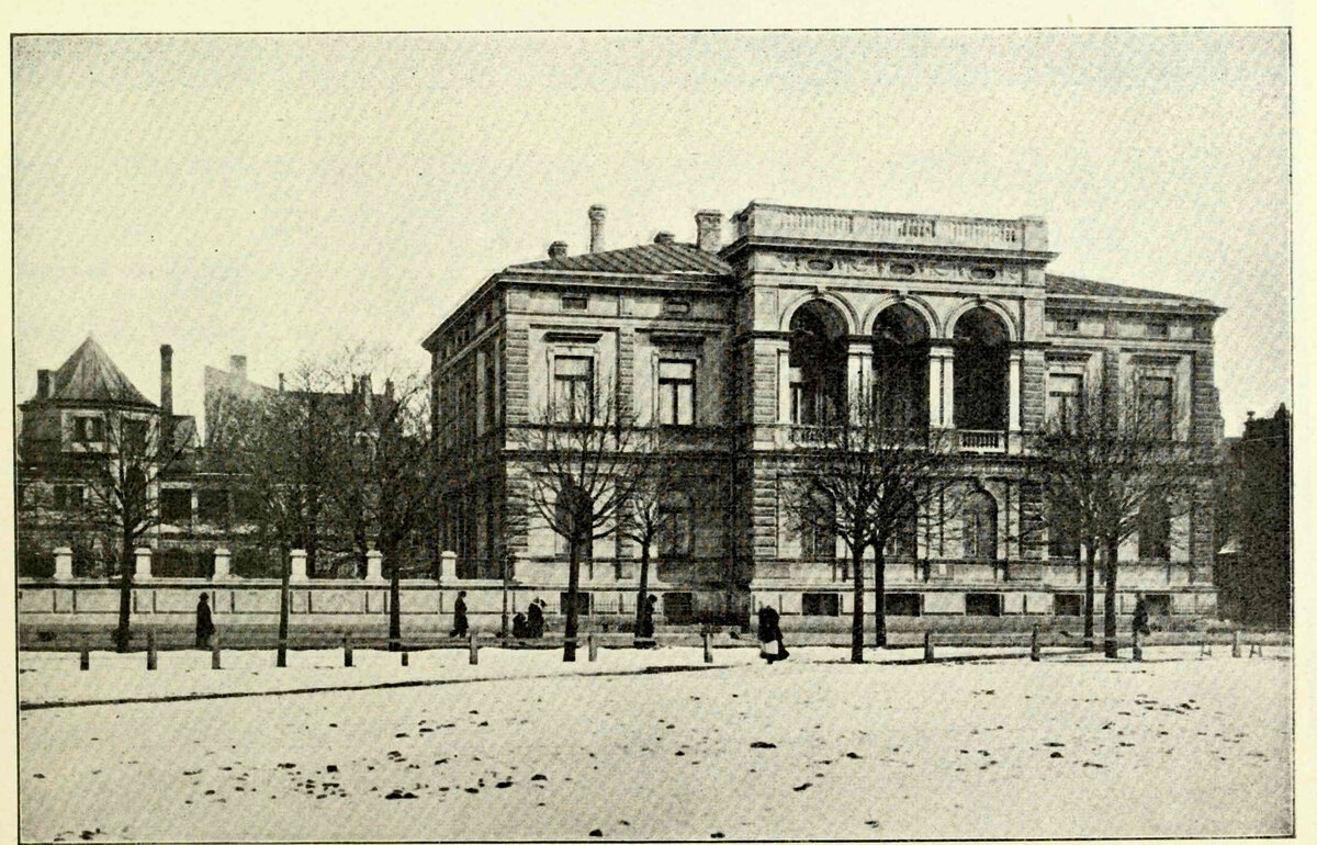 Дом Пауля Шварца в 1903 году. LNB