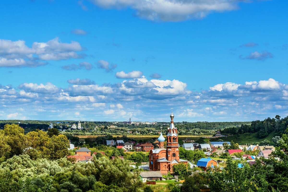 Боровск красивые места для