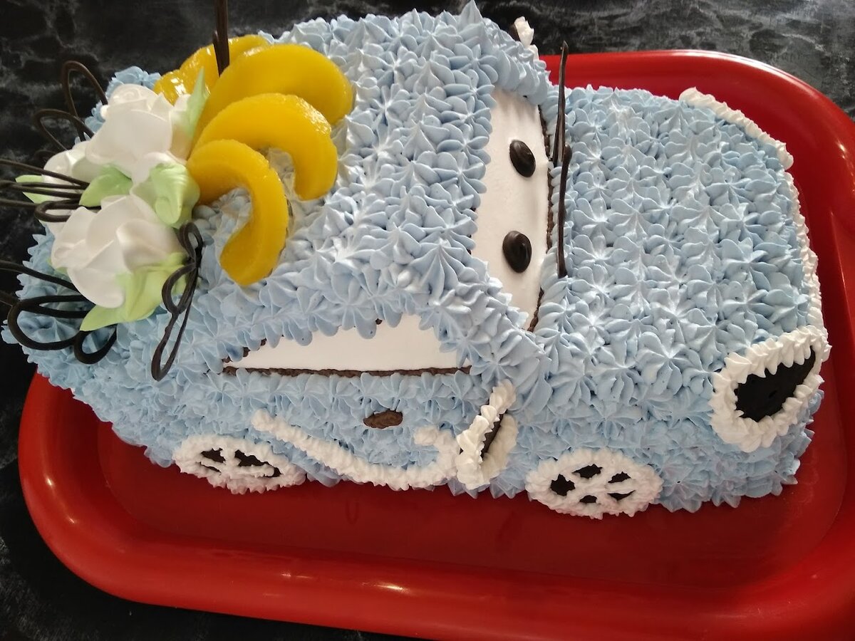Зефирный торт для детей Таинственный остров: пошагово с фото