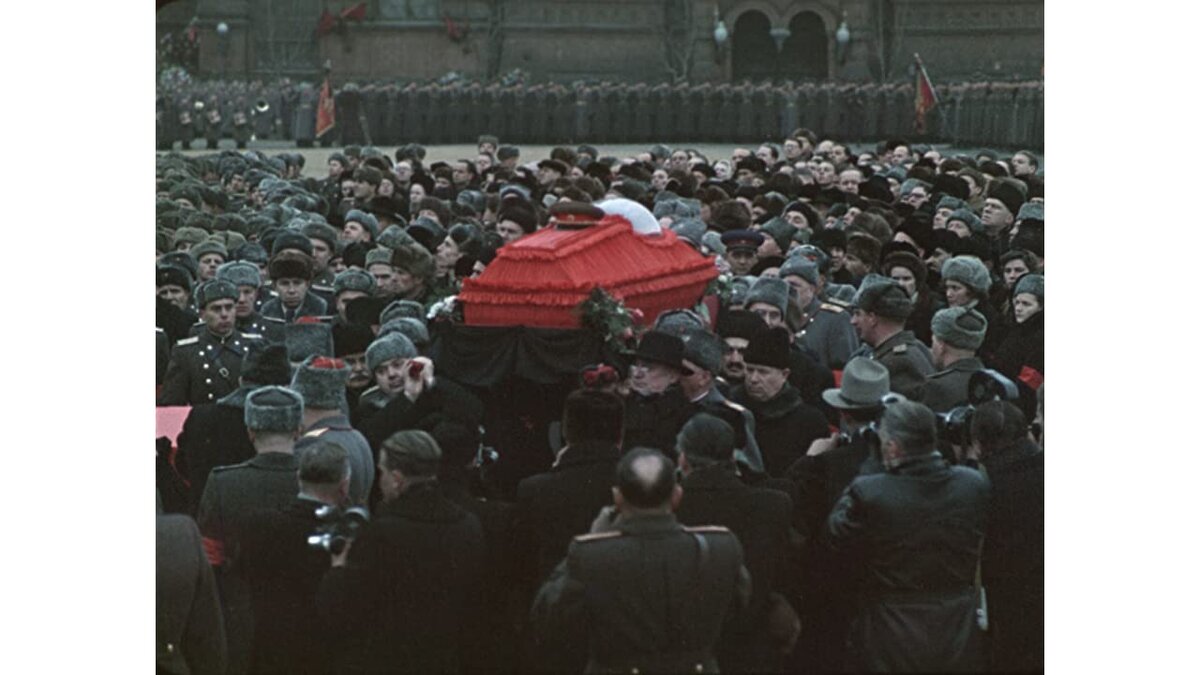 Похороны Сталина, 1953 г. Из свободного доступа