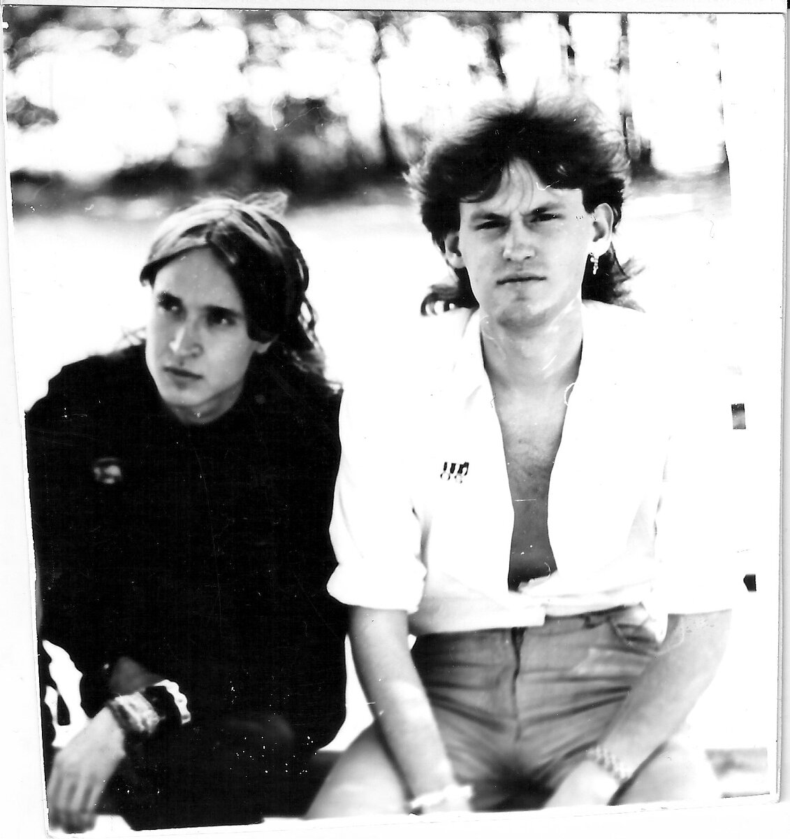 Егор Летов и Черный Лукич. Фото Полины Борисовой