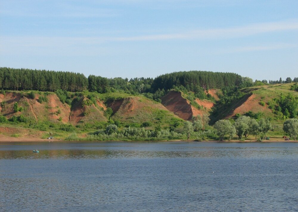 Река Кама в Удмуртии