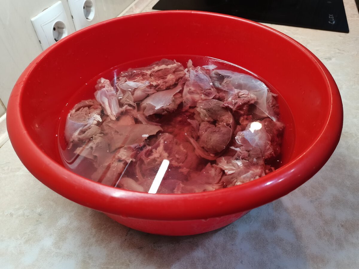 После морозилки. 