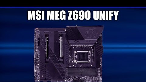 Материнская плата MSI MEG Z690 UNIFY