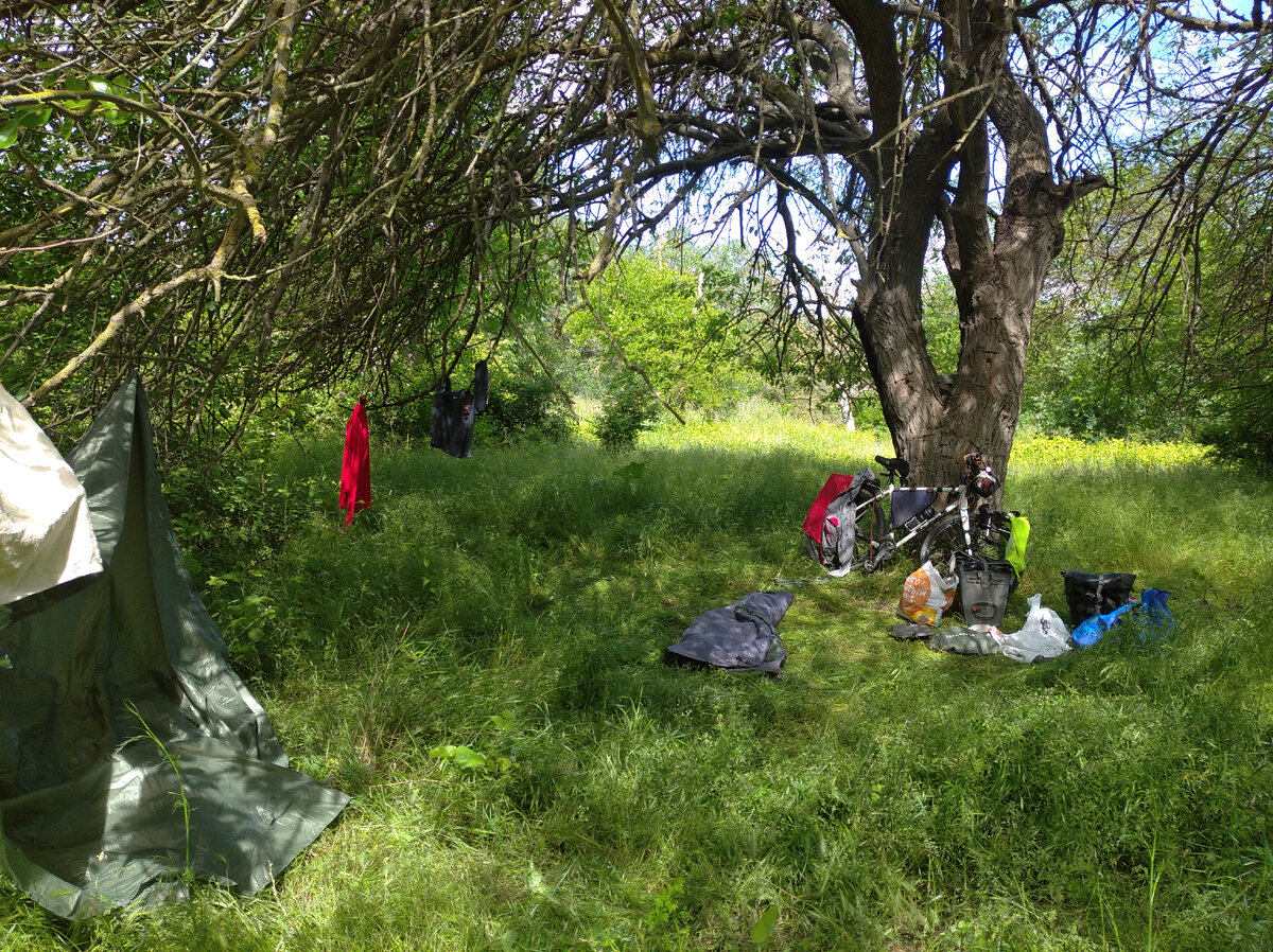 Дагестан. Стоянка утром 