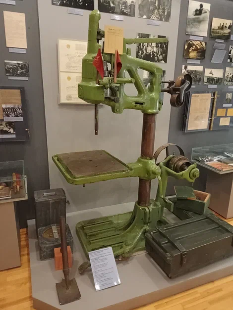 экспозиция музея 1940-45 года