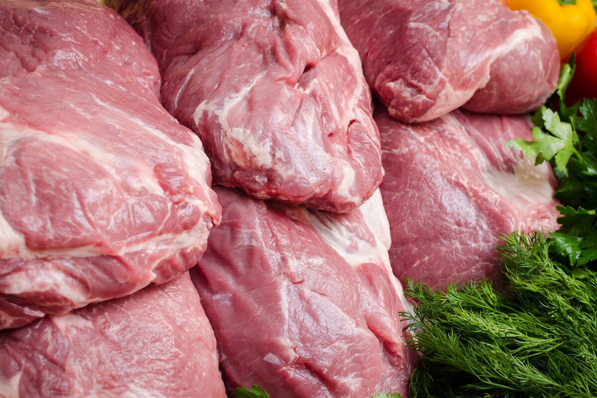 Свиная шейка без кости (домашнее мясо). Заказать: https://parnoemjaso.ru/products/610040301