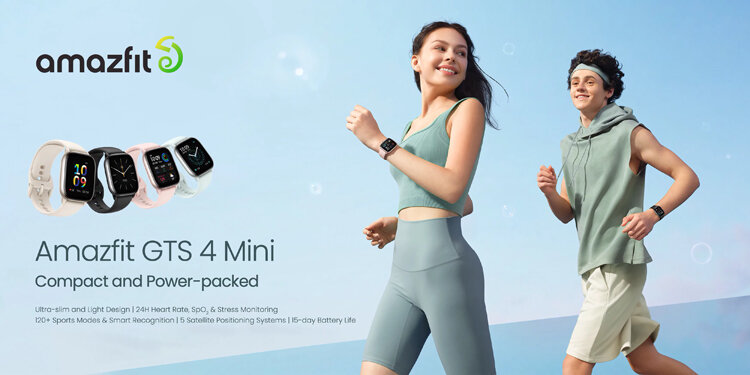 Рекламный тизер Amazfit GTS 4 Mini