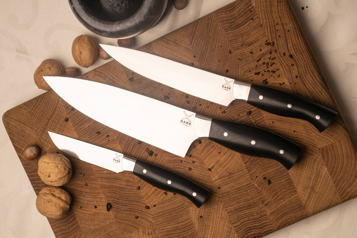 Шеф-нож BARK измельчает даже орехи! 