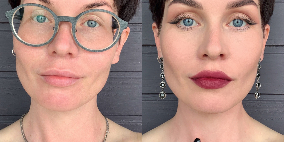 Размышления на тему «До и после макияжа»