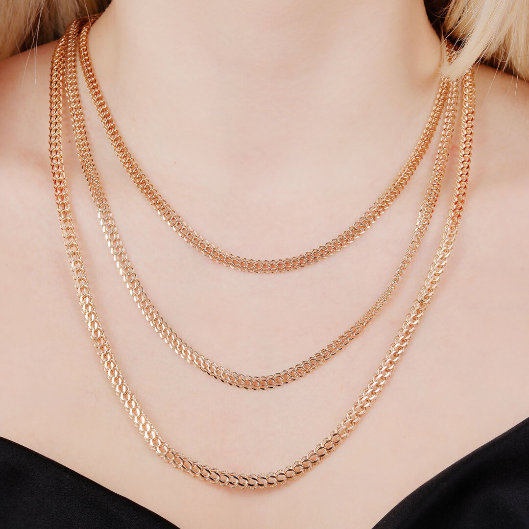 Цепи из золота. Артикул ЦИ04040А