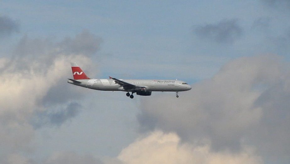 аэробус А-321 авиакомпании Nordwind Airlines
