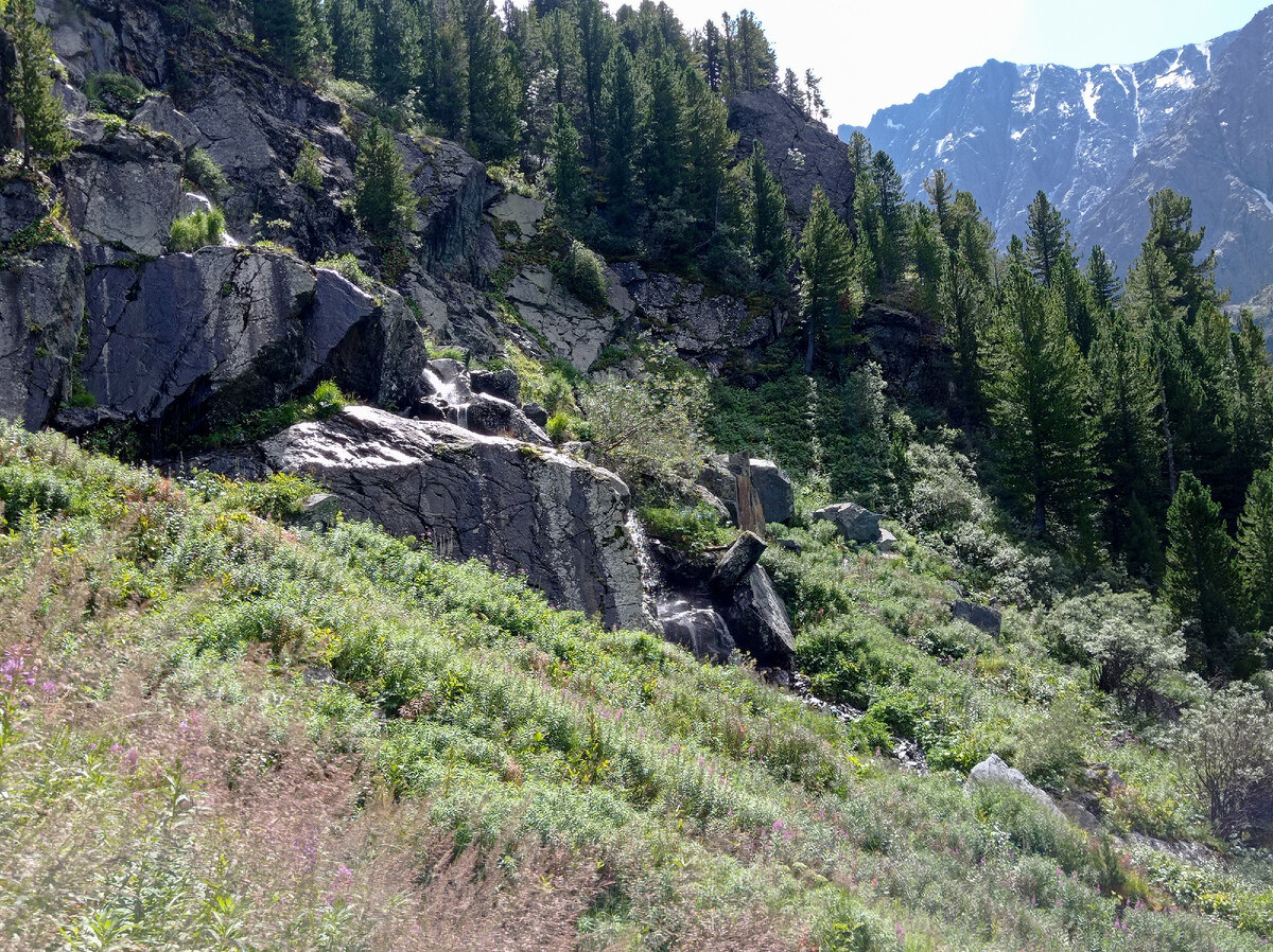 Самое начало подъема