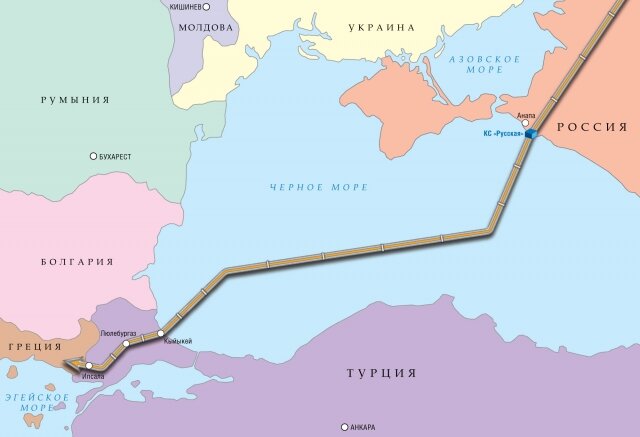    «Турецкий поток» Gazprom.ru