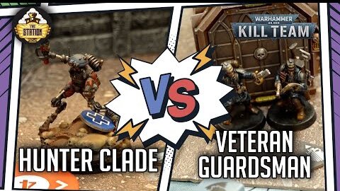 HUNTER CLADE vs VETERAN GUARDSMAN I Battlereport I Kill Team