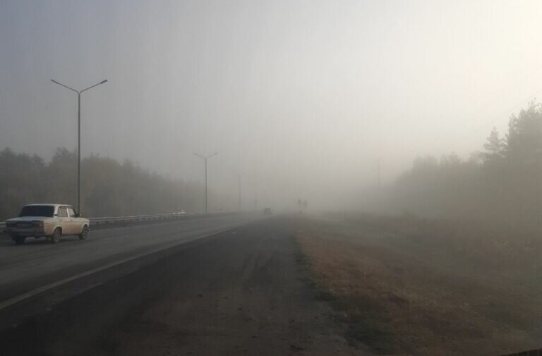    Оренбуржцев предупреждают о густом тумане на дорогах в первой половине дня 12 октября Андрей Севостьянов