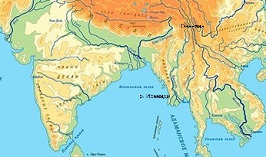 Река меконг на карте мира - блог Санатории Кавказа