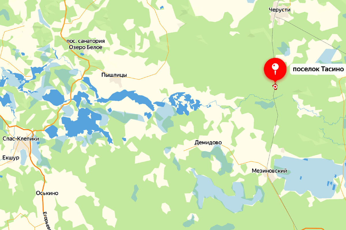 Байдарочный маршрут в Мещерском междуречье