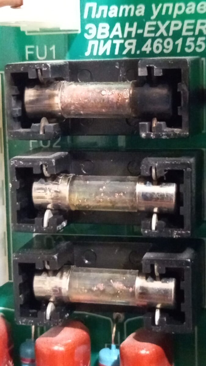 Так они выглядят перегоревшие.