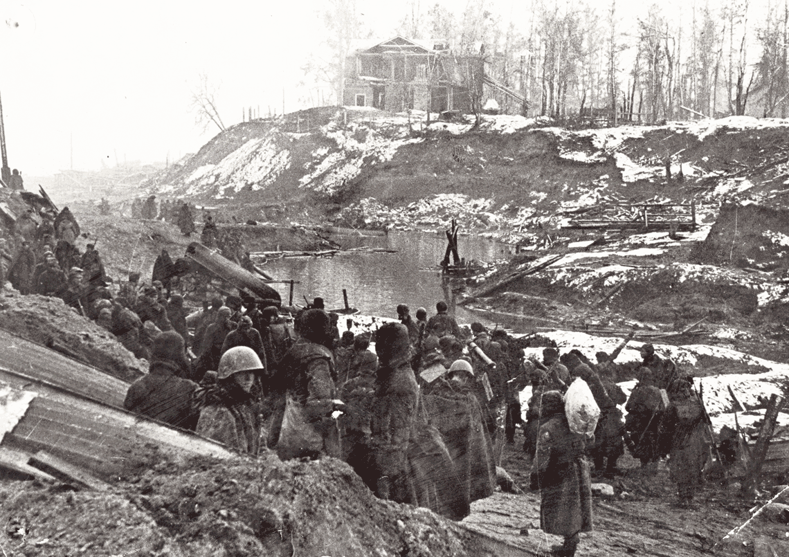 Прорыв невы. Невская Дубровка 1941.