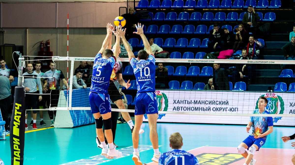    Волейболисты «Газпром-Югры» прервали серию неудач
