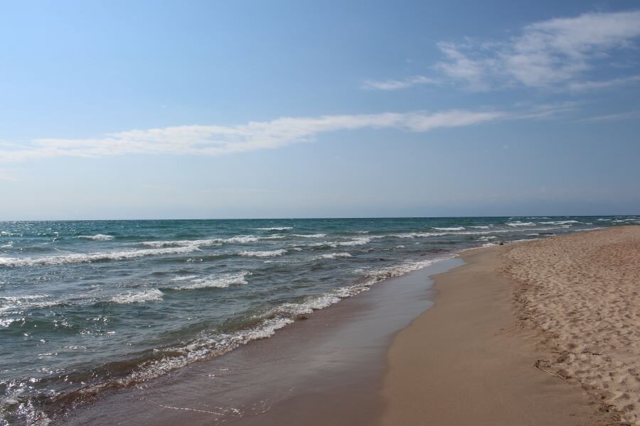 Озеро Иссык-Куль. Кыргызстан