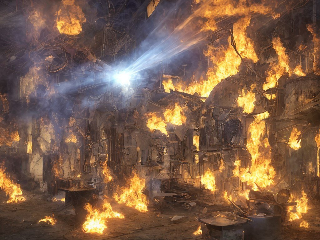 Изображение создано нейросетью. Model: Midjourney v4 style 