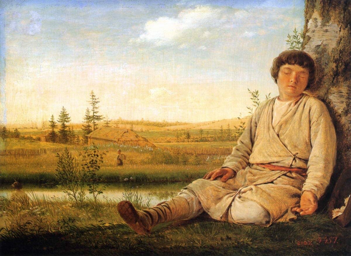 А г венецианов картины