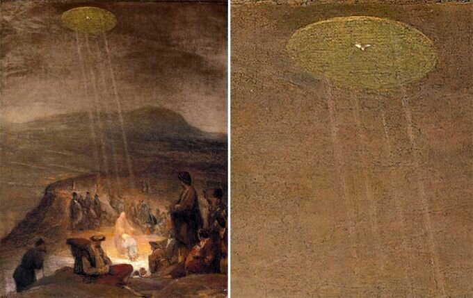 "Крещение Христа", Арента де Гелдера, Голландия 1710 г.