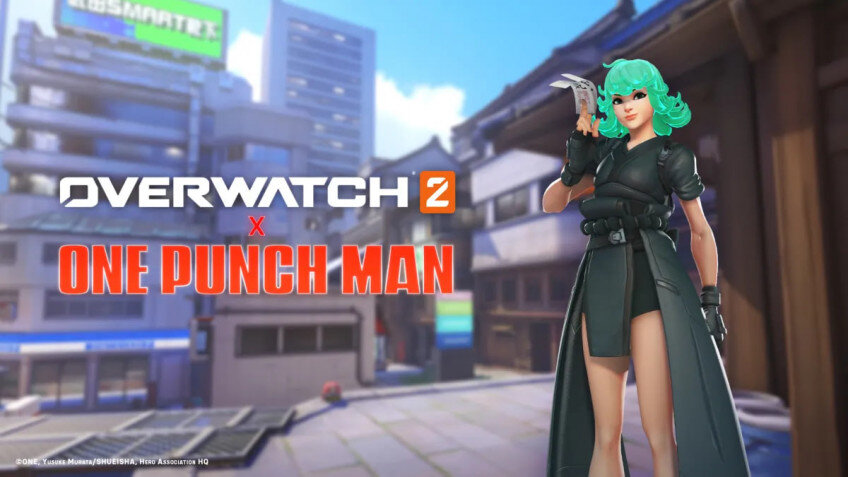    Blizzard представила скин Кирико из Overwatch 2 в честь кроссовера с One Punch Man