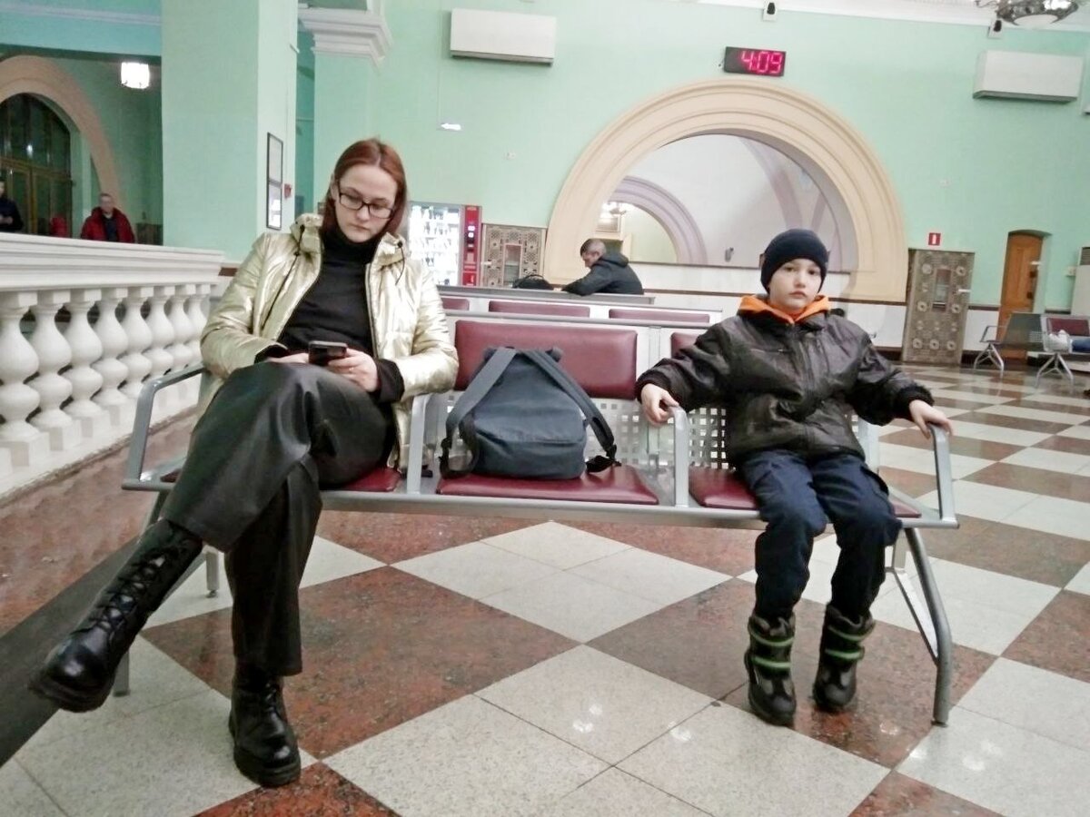 На вокзале в Краснодаре