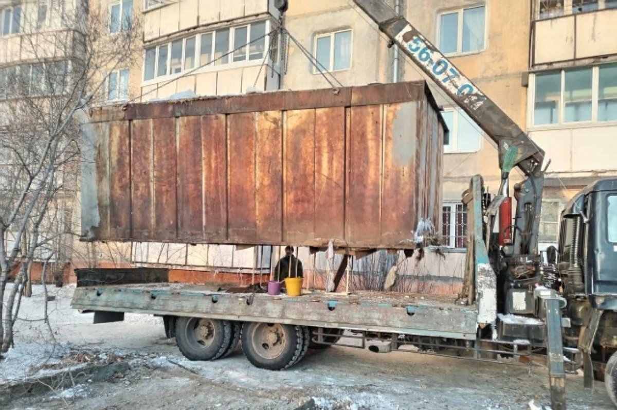    В Чите снесут 1,5 тысячи незаконных металлических гаражей