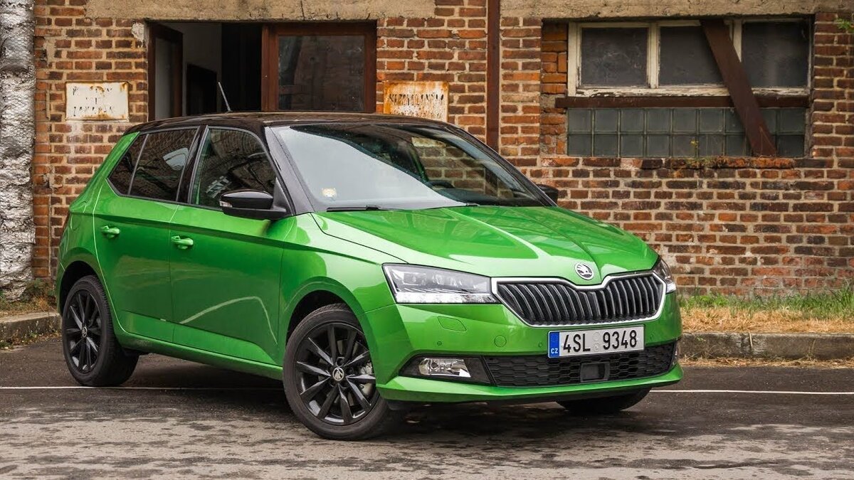 Skoda Fabia 2021 цвета