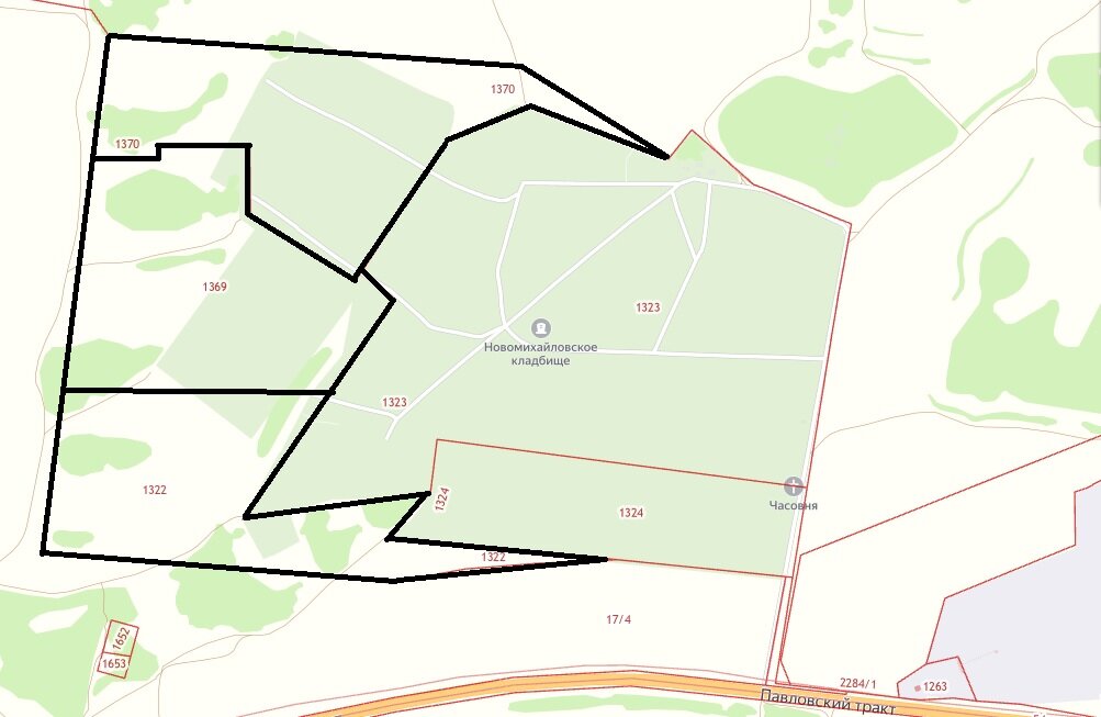 План новомихайловского кладбища в барнауле