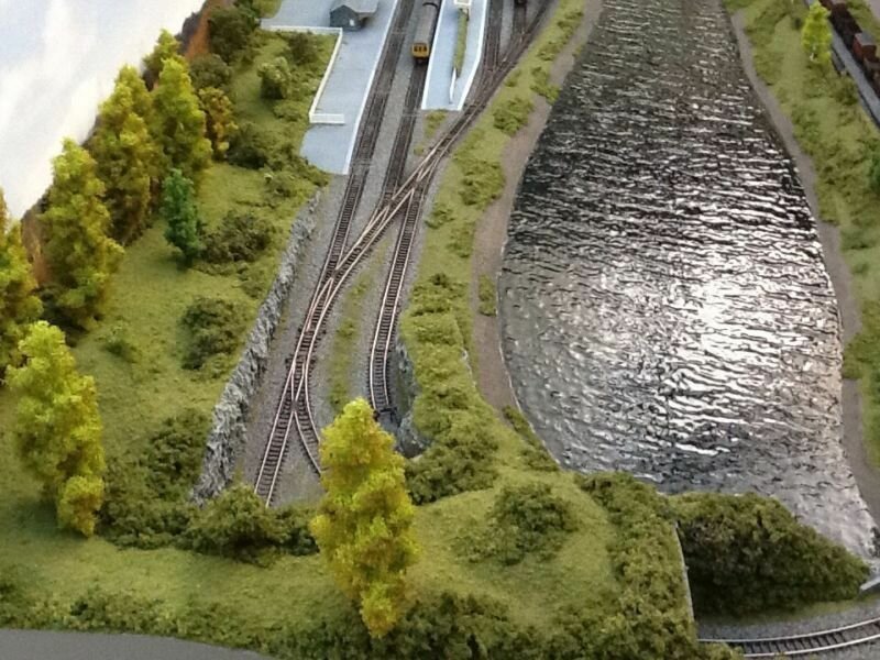 02) Южная горловина станции.