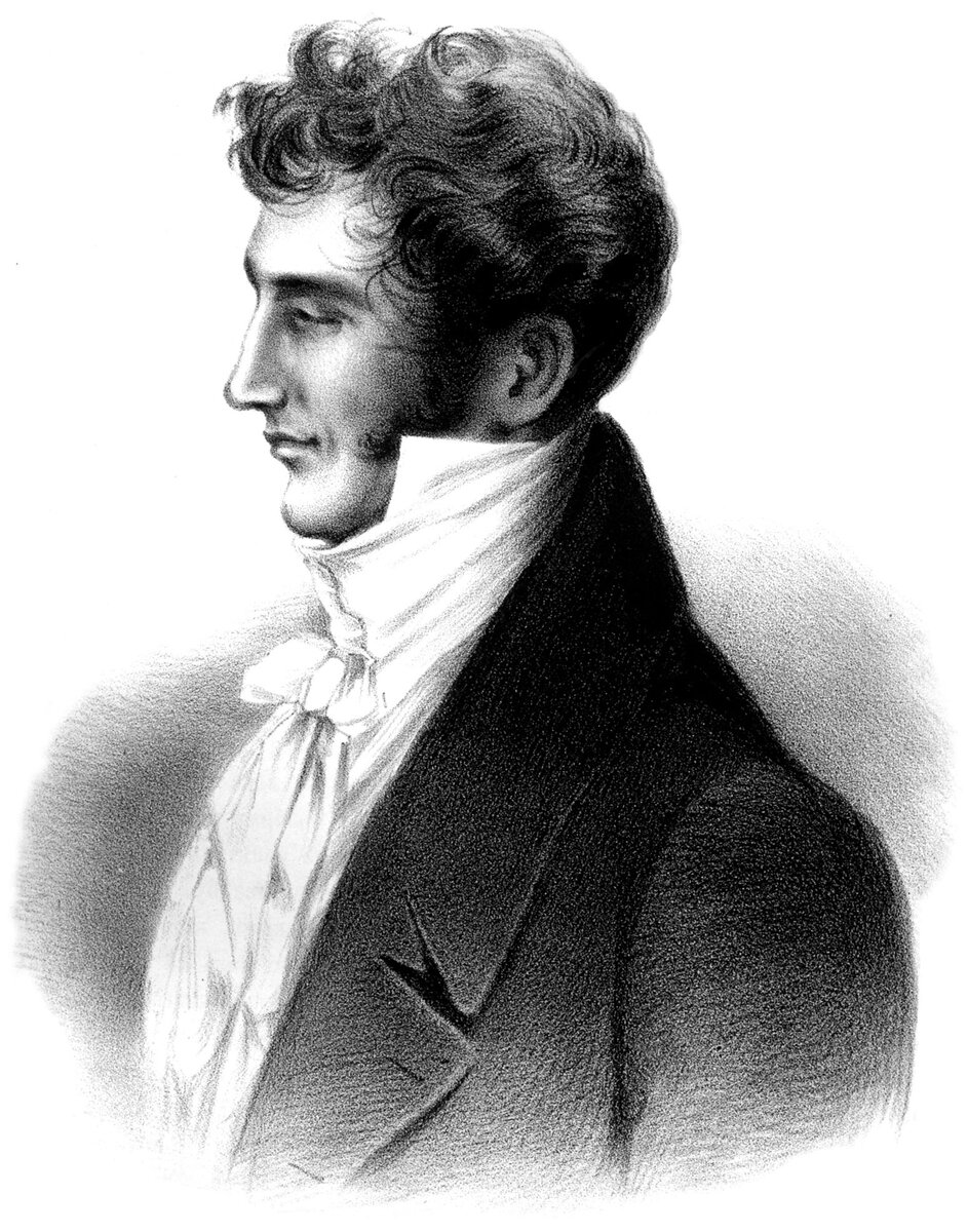 Иван Козлов (литография А. Мюнстера)