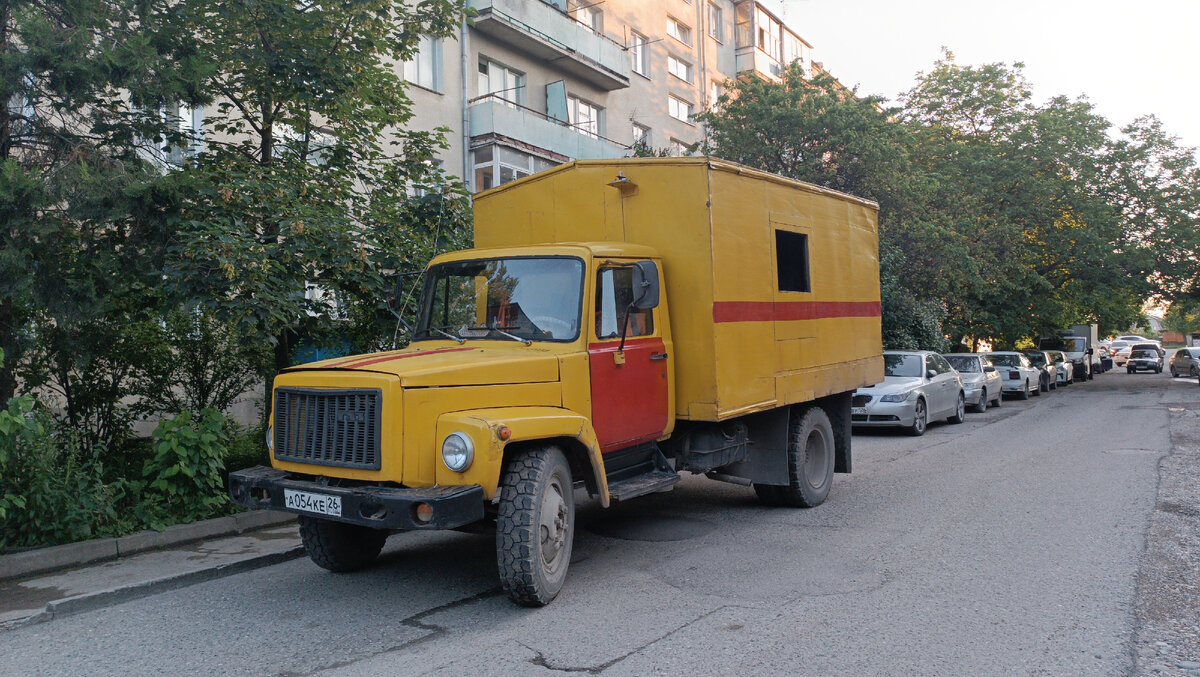 Газ-3307 водоканала. Пятигорск