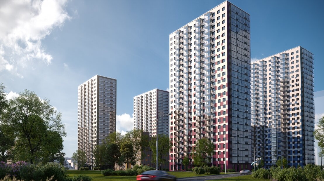 Жилой комплекс Friends, Приморский р-н Санкт-Петербурга 