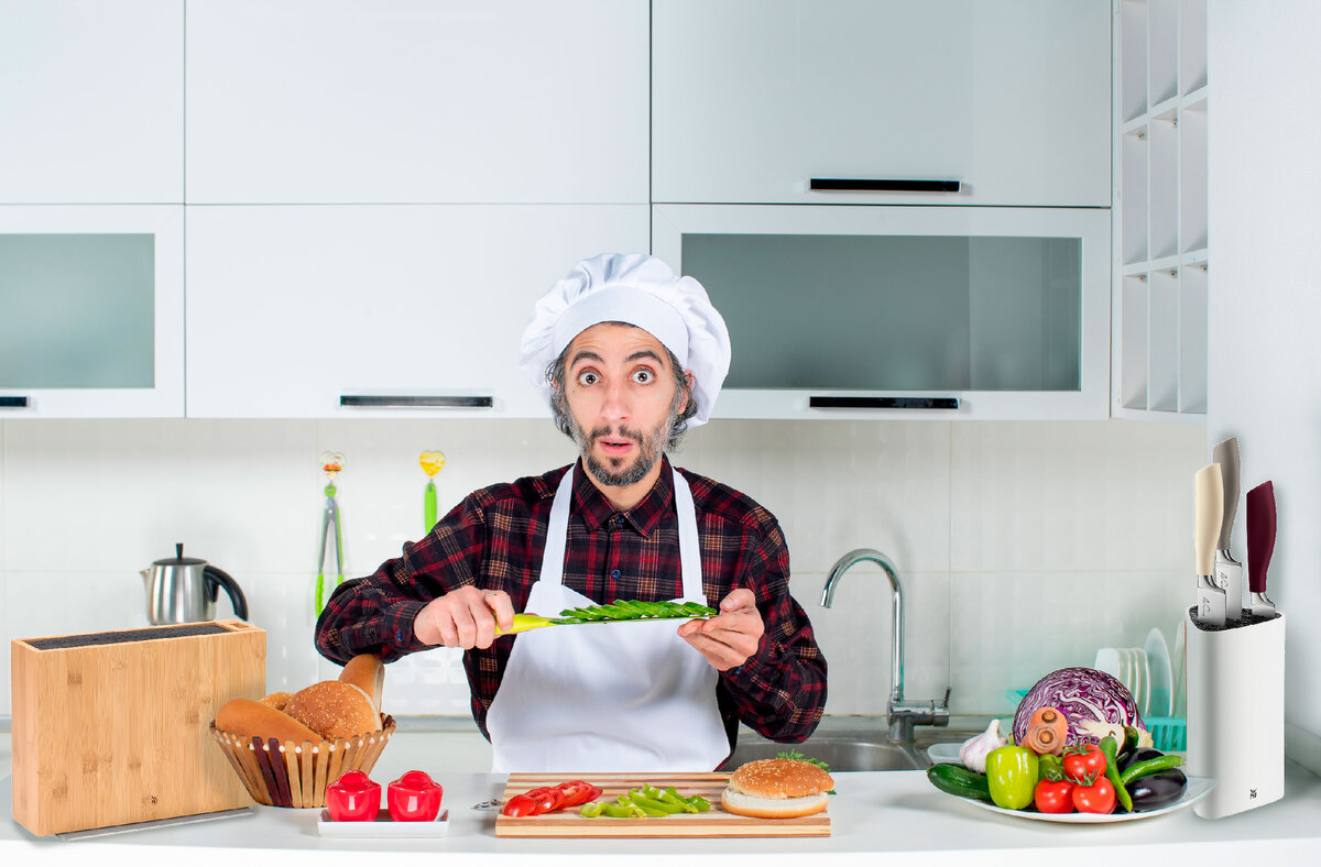 Подставка для ножей - важный атрибут на кухне