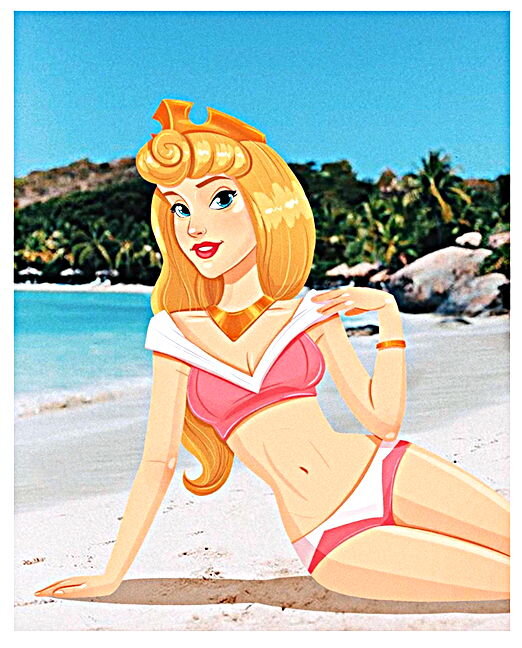 Листайте фото в галерее. Аврора из мф "Спящая красавица"