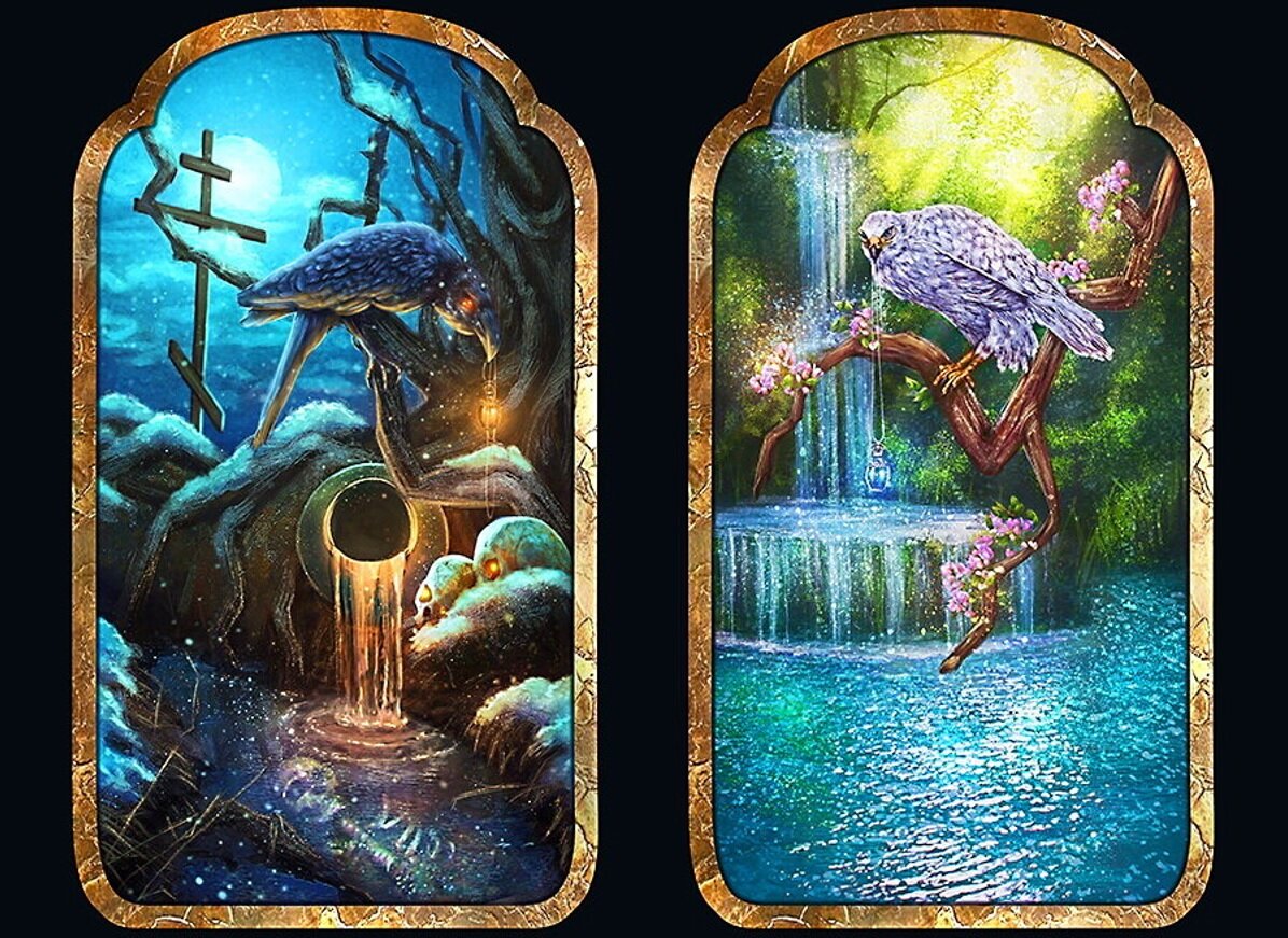 Мертвая вода картинка