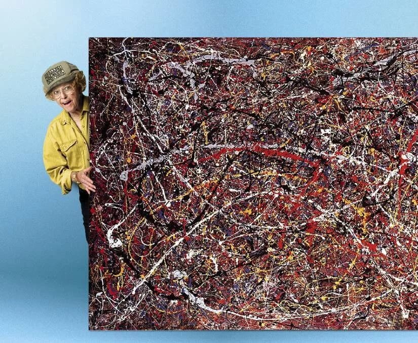 "Что за хрен этот Джексон Поллок?"/  Who the #$&% Is Jackson Pollock?, 2006