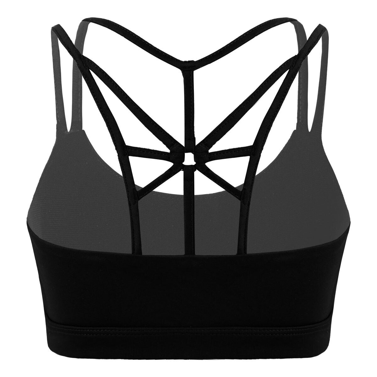 Спортивный бюстгальтер черный